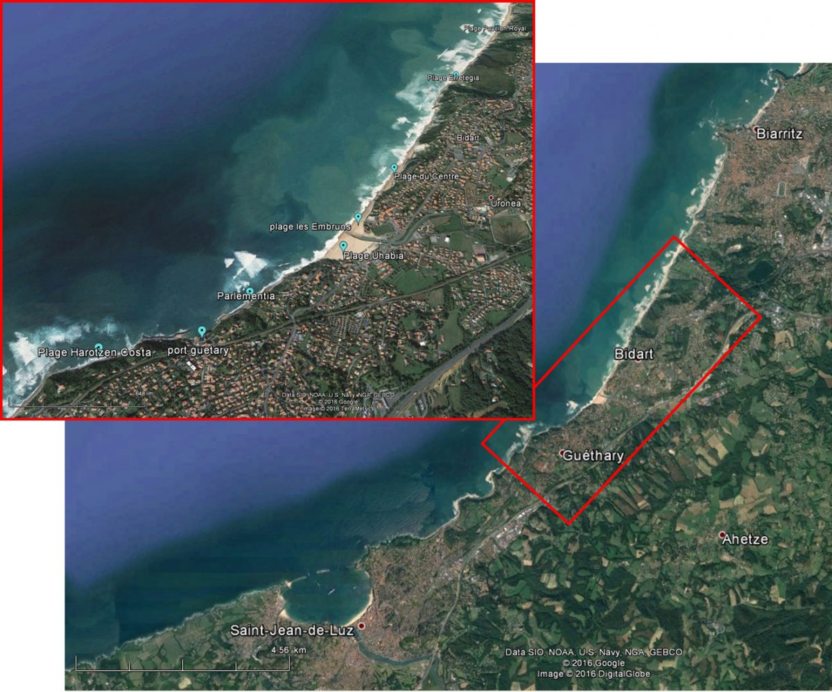 Zone pilote Bidart Guéthary