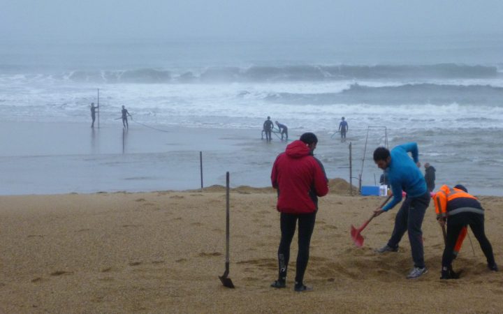 installation des 10 capteurs onshore MAREA