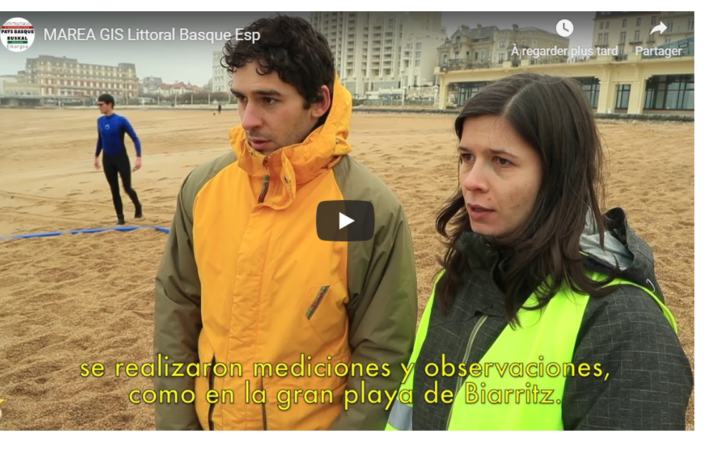 MAREA GIS Littoral Basque